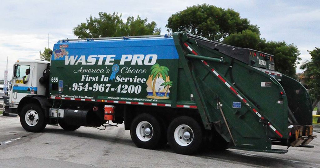 Waste Pro Truck
